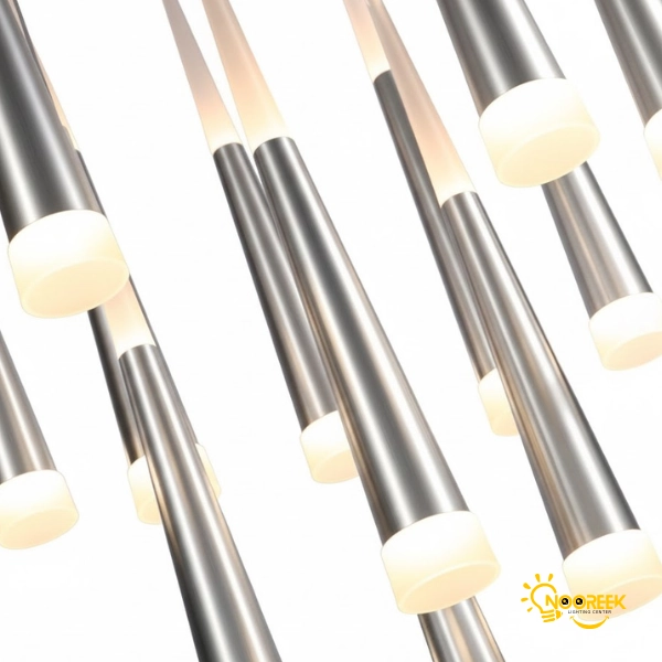 لوستر پذیرایی کونیکا (۱۲ شاخه) رنگ نقره ای