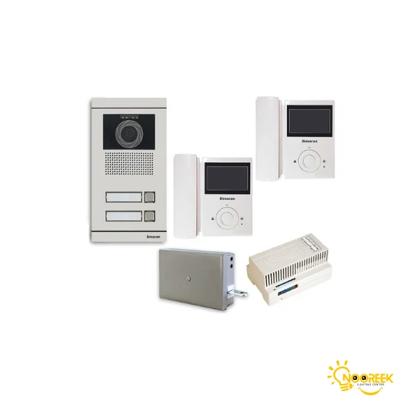 پکیج دو واحدی آیفون تصویری سیماران مدل 43FL پنل فرداد