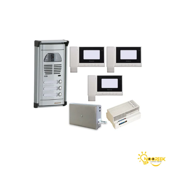 پکیج سه واحدی آیفون تصویری سیماران 43HS مدل فوژان