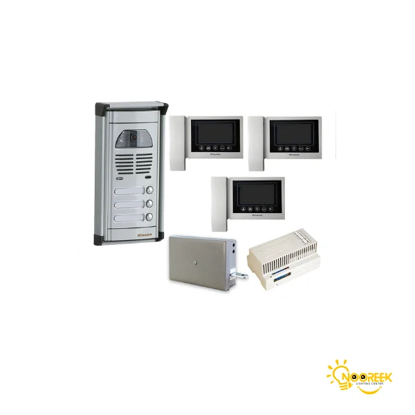 پکیج سه واحدی آیفون تصویری سیماران 43TK مدل فوژان