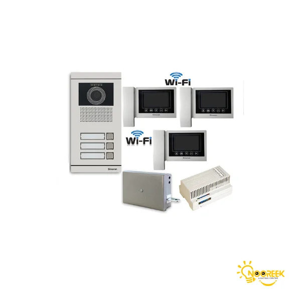 پکیج سه واحدی آیفون تصویری سیماران 43TKW مدل فرداد