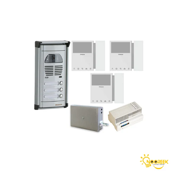 پکیج سه واحدی آیفون تصویری سیماران 46TK مدل فوژان