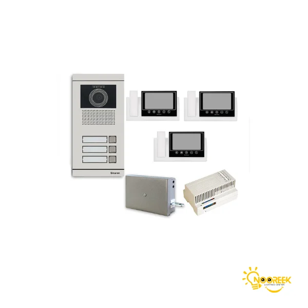 پکیج سه واحدی آیفون تصویری سیماران 72TK مدل فرداد