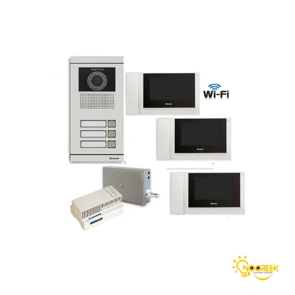 پکیج سه واحدی آیفون تصویری سیماران 78MW مدل فرداد