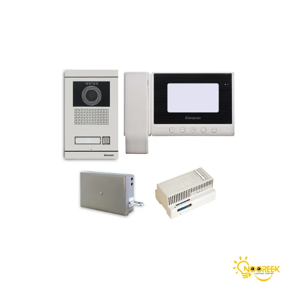 پکیج یک واحدی آیفون تصویری سیماران 43HS پنل فرداد