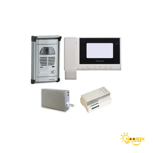 پکیج یک واحدی آیفون تصویری سیماران 43HS پنل فوژان